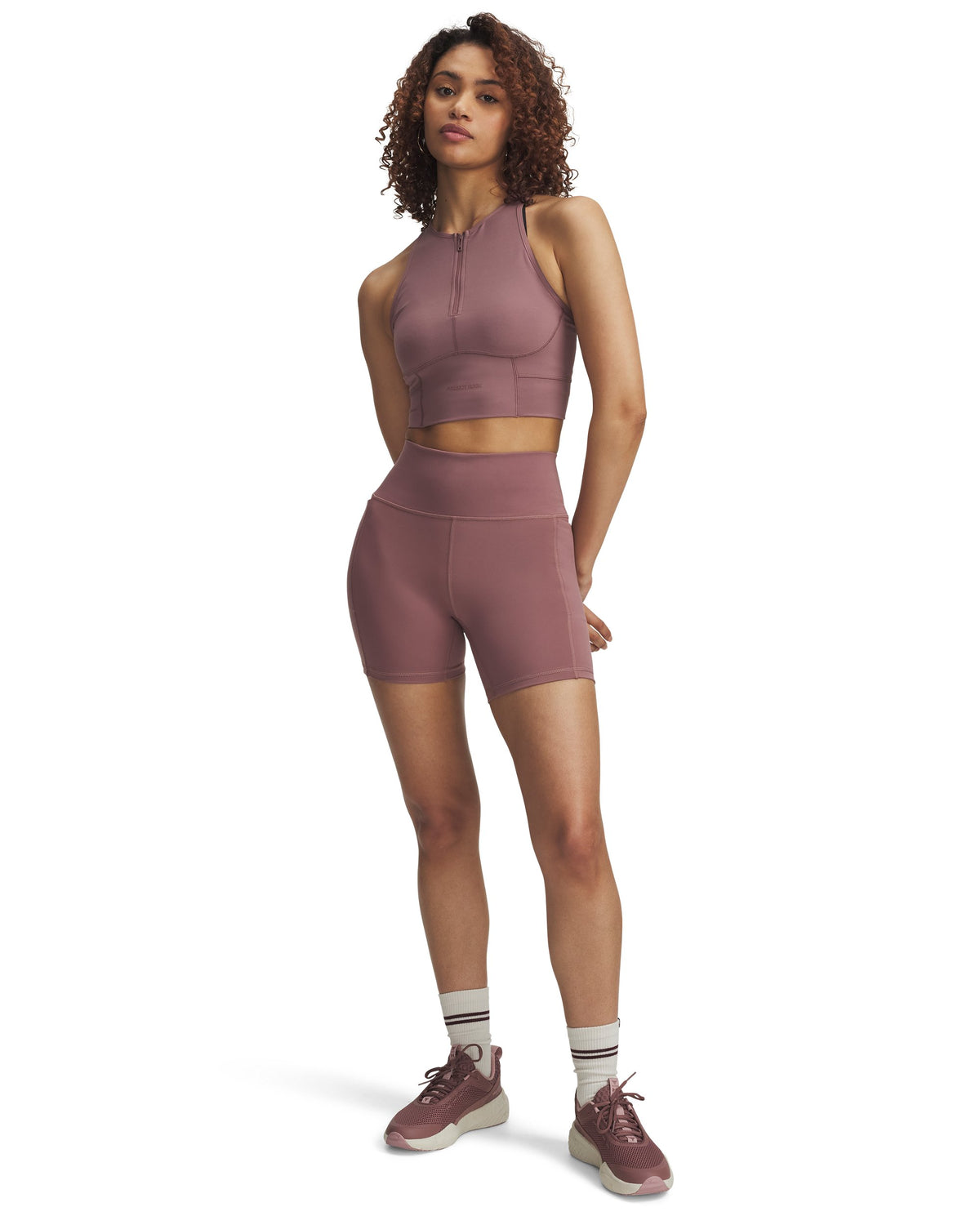 Pjt Rck Middie Short - Maroon Mist / Maroon Mist - 651