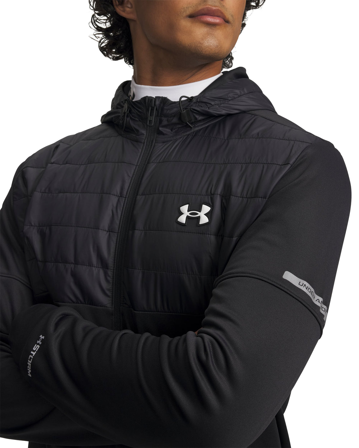 UA Armour Flc Pro Utility FZ - Black / White - 001
