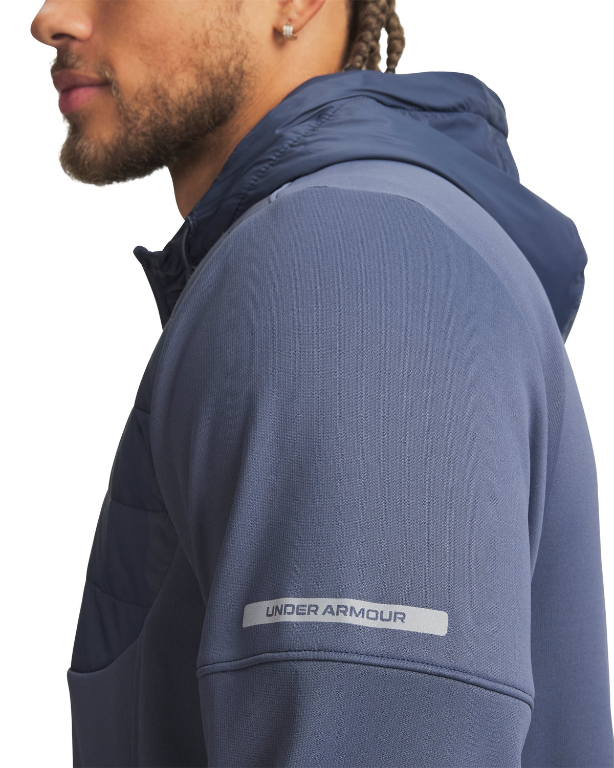 UA Armour Flc Pro Utility FZ - Downpour Gray / White - 044