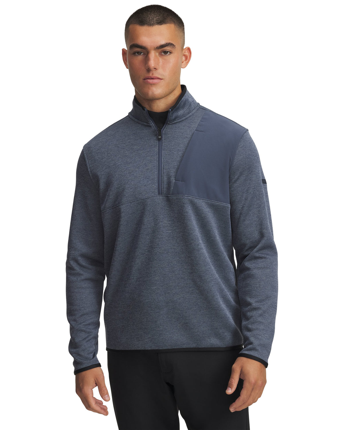 UA Drive SweaterFleece HZ - כחול-אפור / כחול-אפור - 044