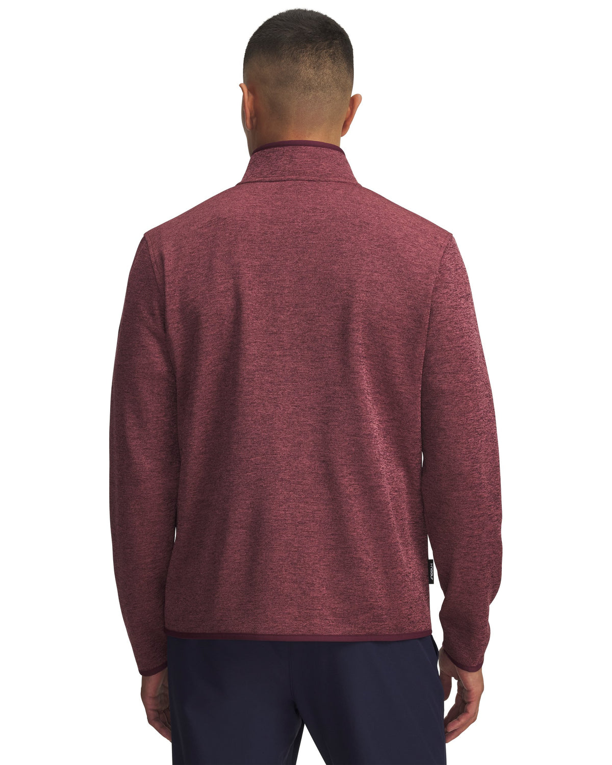 UA Drive SweaterFleece HZ - Red / Dark Maroon - 600