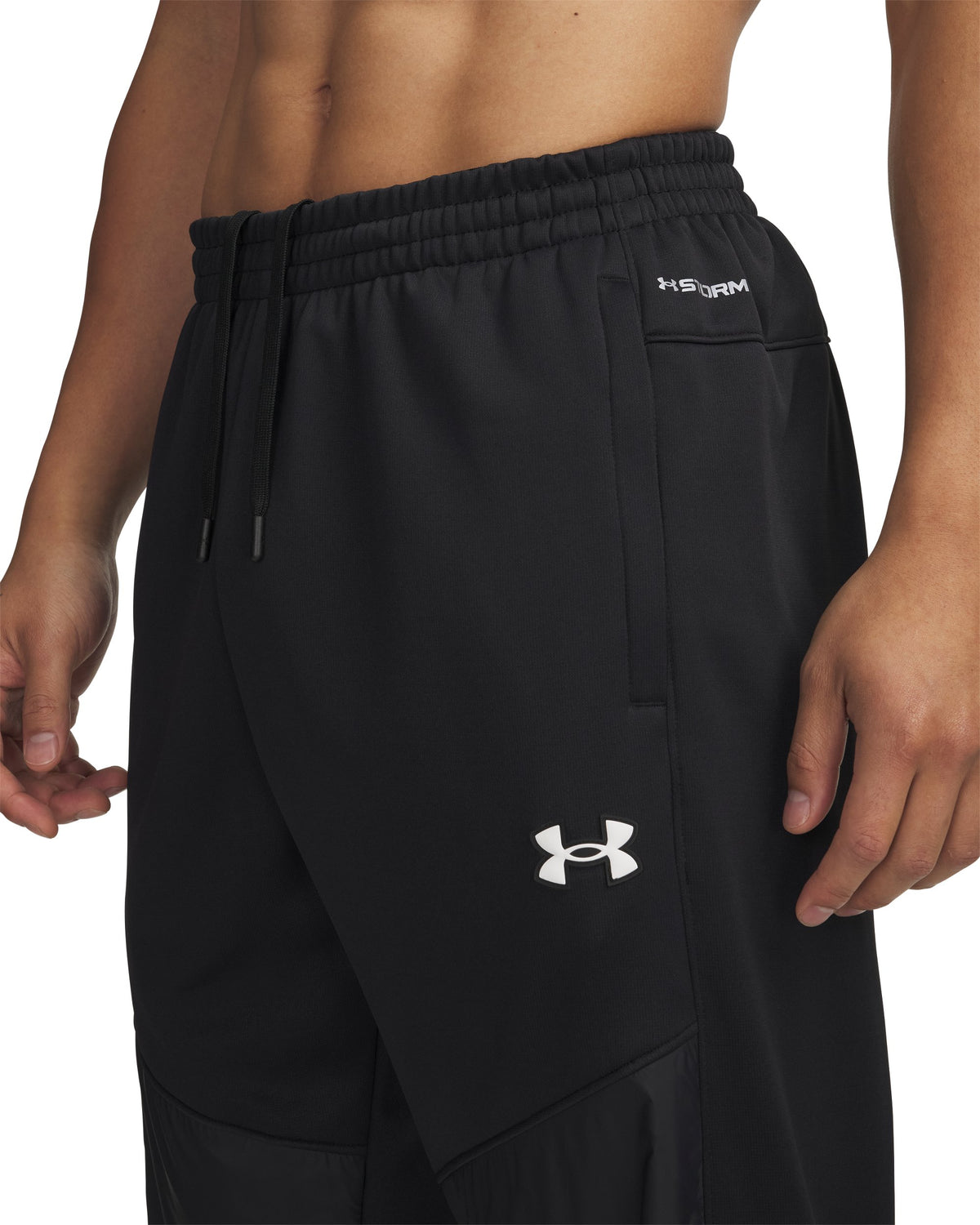 UA Armour Flc Pro Utility Pt - Black / White - 001