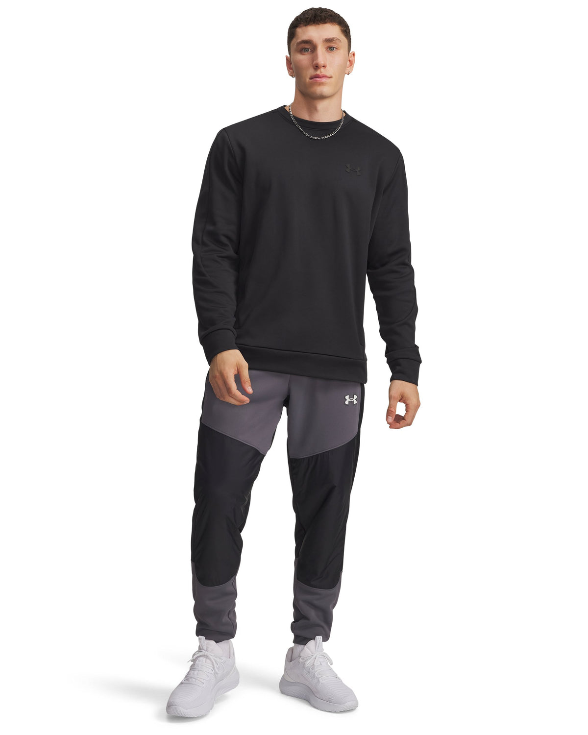 UA Armour Flc Pro Utility Pt - Gray / White - 025