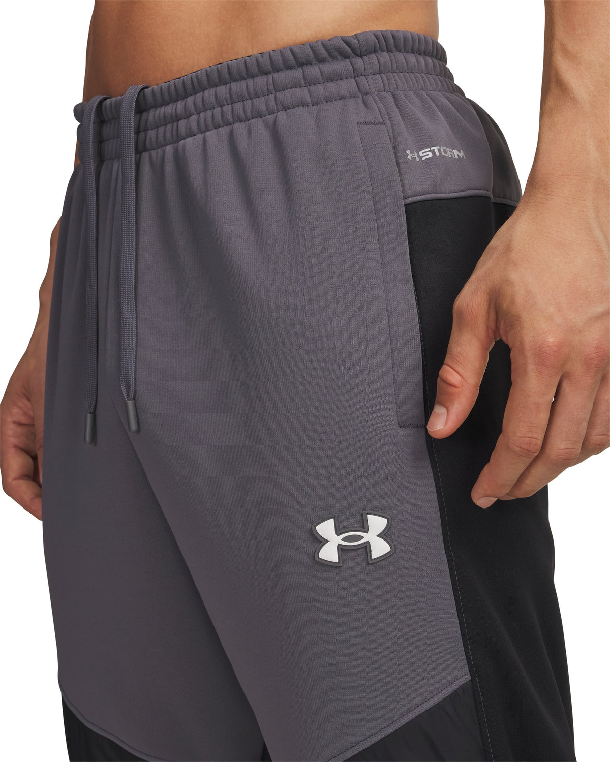 UA Armour Flc Pro Utility Pt - Gray / White - 025