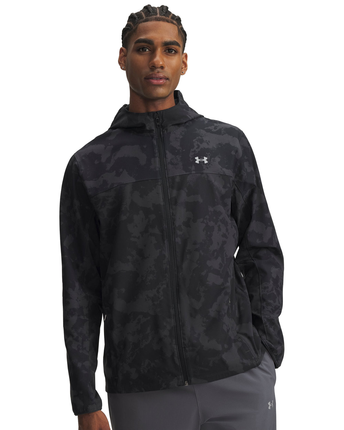 UA Velociti Pro Storm Jacket - Anthracite / Black / Reflective - 016