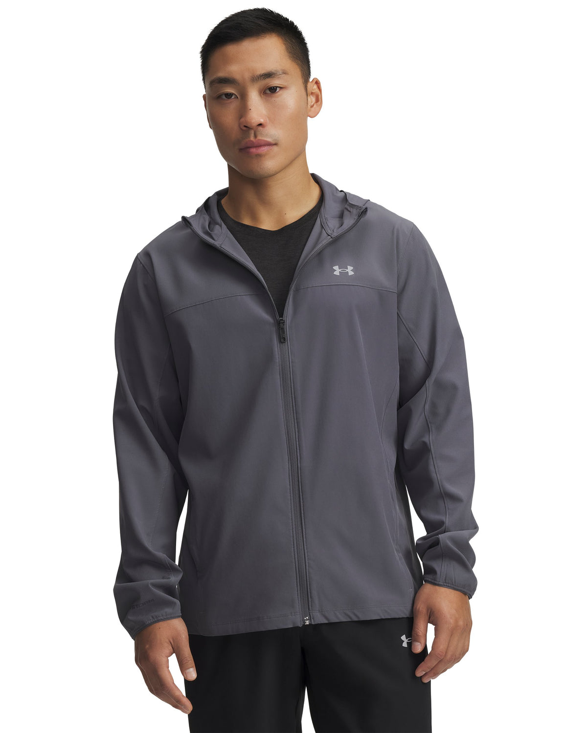 UA Velociti Pro Storm Jacket - Castlerock / Castlerock / Reflective - 025