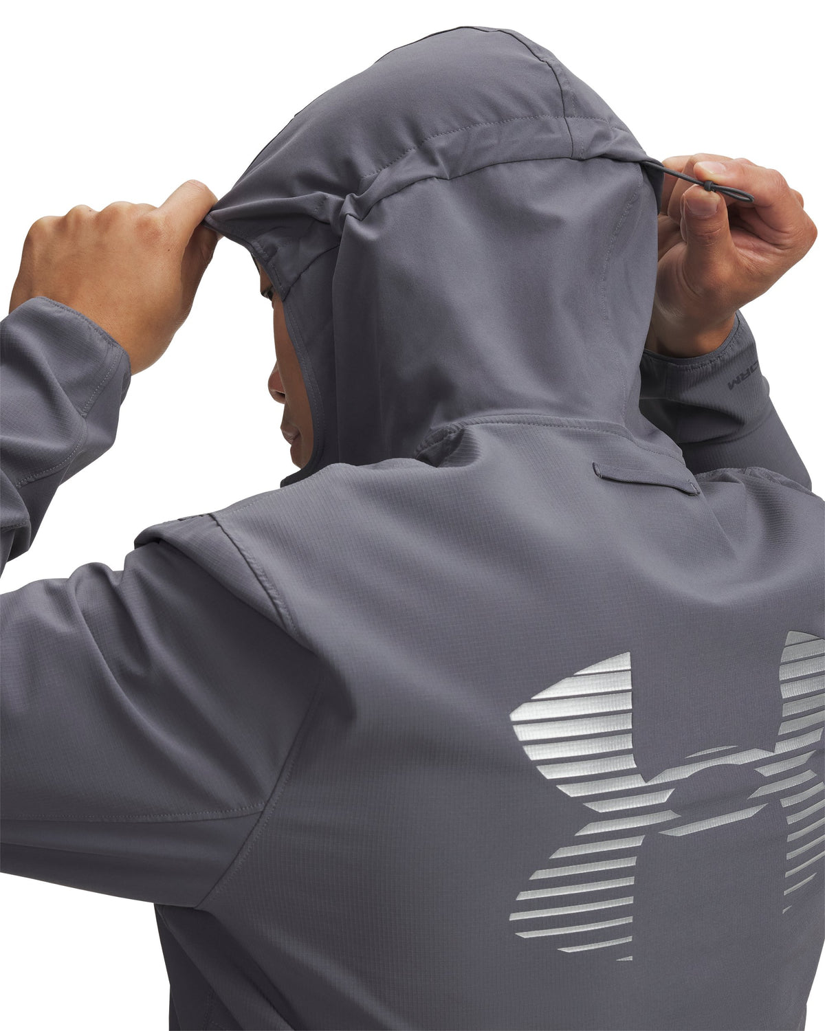 UA Velociti Pro Storm Jacket - Castlerock / Castlerock / Reflective - 025