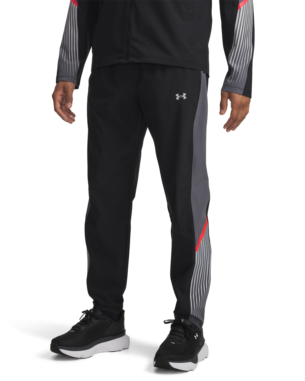 UA Velociti Storm Pant - Black / Castlerock / Reflective - 001