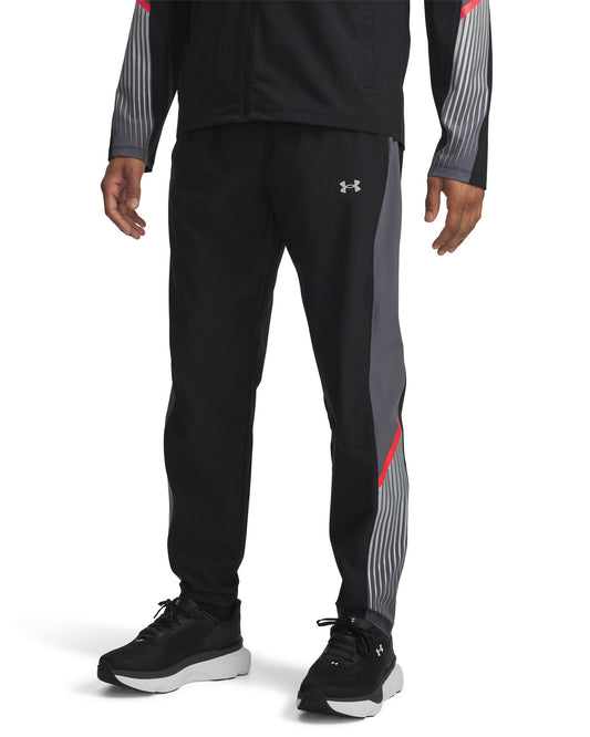 UA Velociti Storm Pant - Black / Castlerock / Reflective - 001
