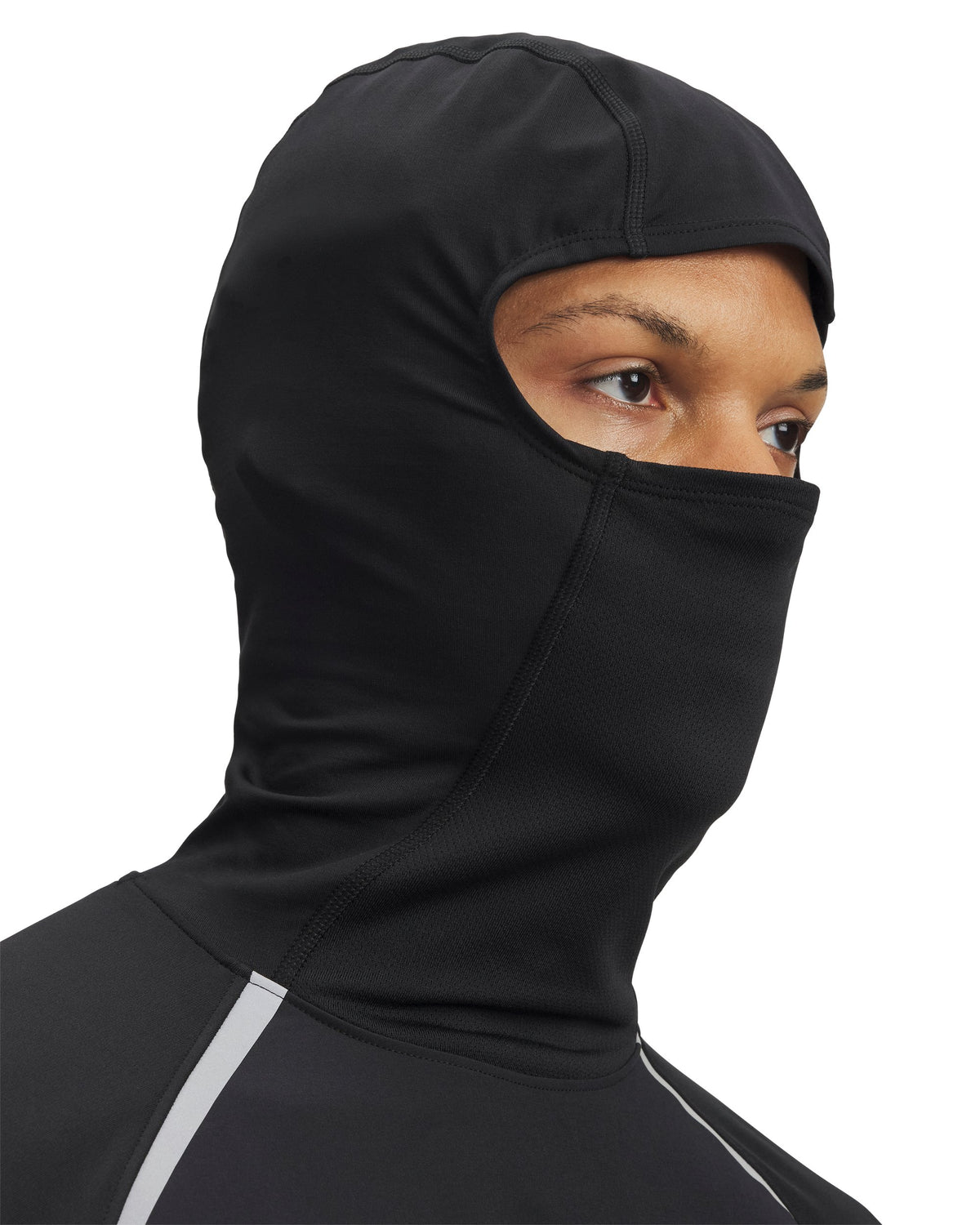 UA Velociti Pro CW Balaclava - Black / Reflective - 004