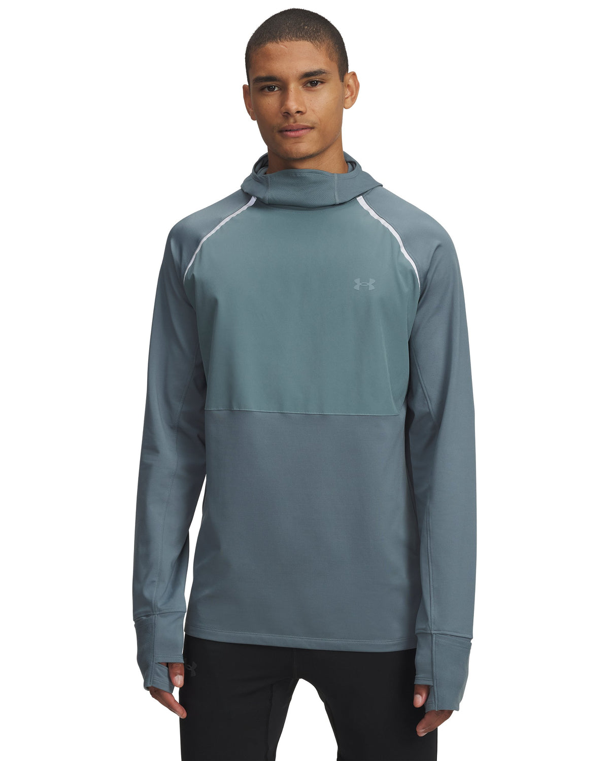 UA Velociti Pro CW Balaclava - Jasper Blue / Reflective - 587
