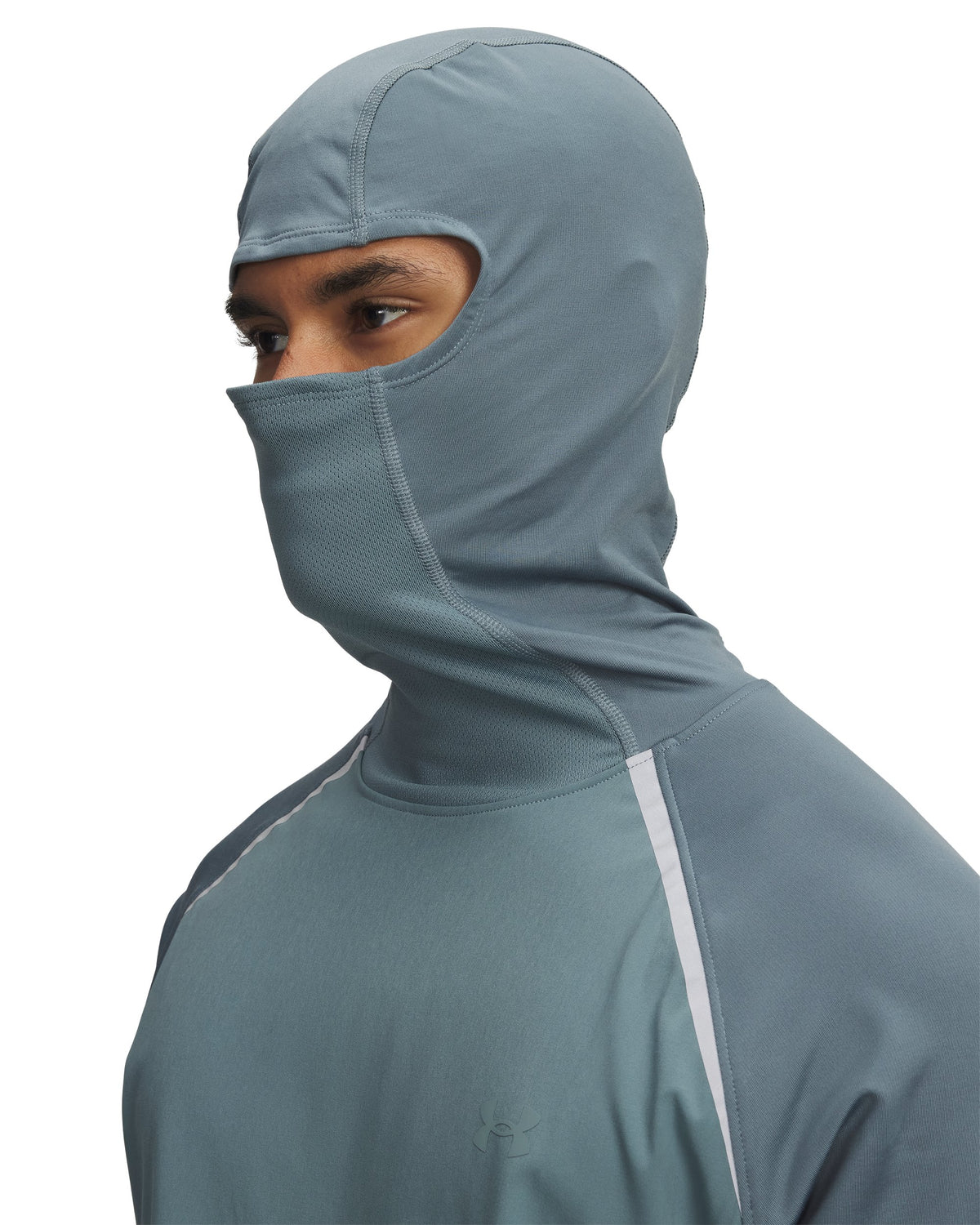 UA Velociti Pro CW Balaclava - Jasper Blue / Reflective - 587