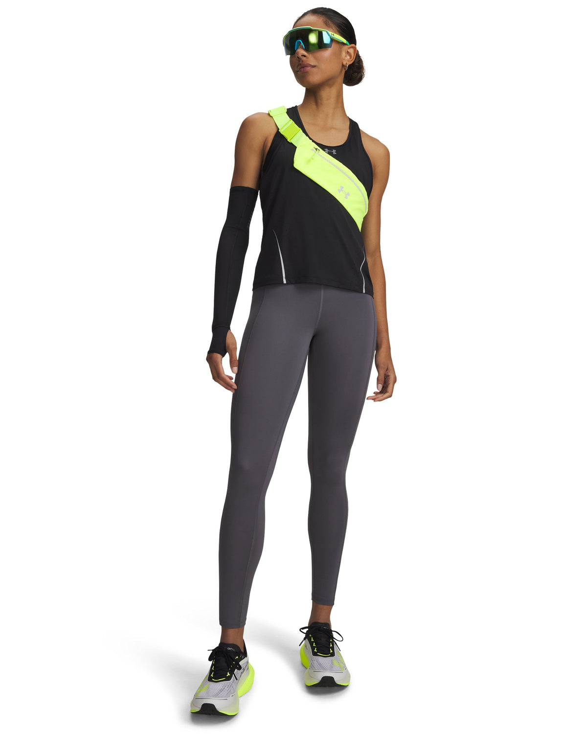 UA Velociti Tights - Castlerock / Reflective - 025