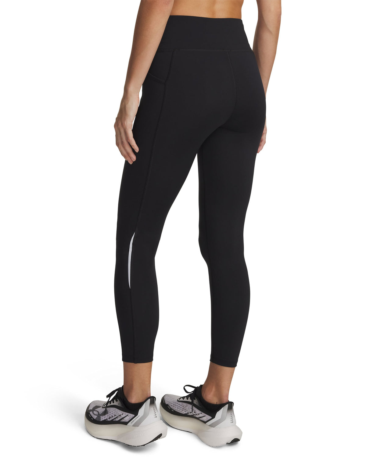 UA Velociti Ankle Tights - Black / Reflective - 001