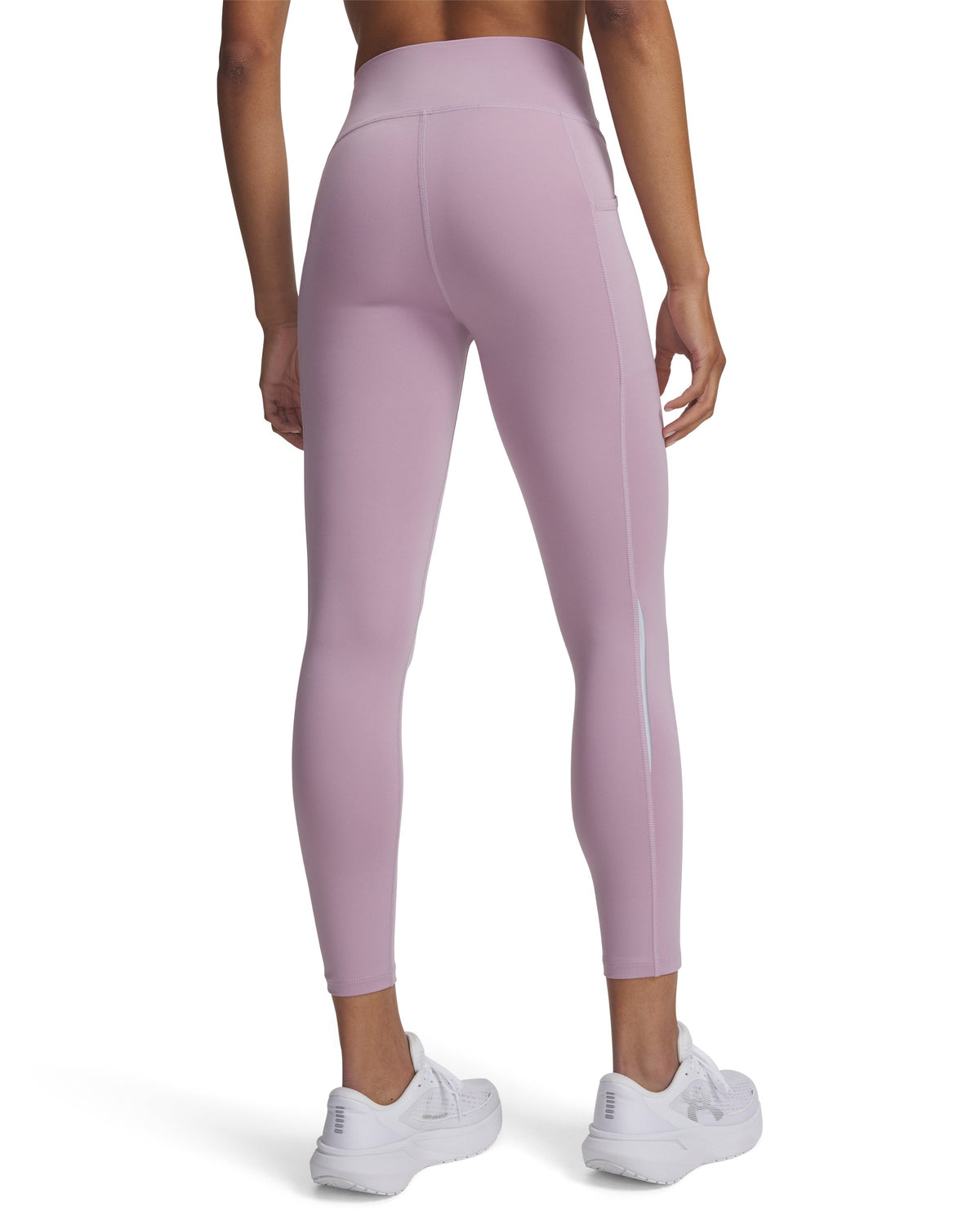 UA Velociti Ankle Tights - Pink / Reflective - 698