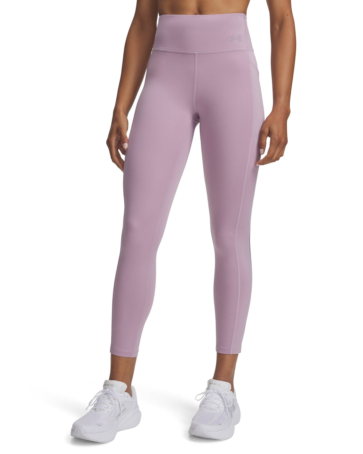 UA Velociti Ankle Tights - Pink / Reflective - 698