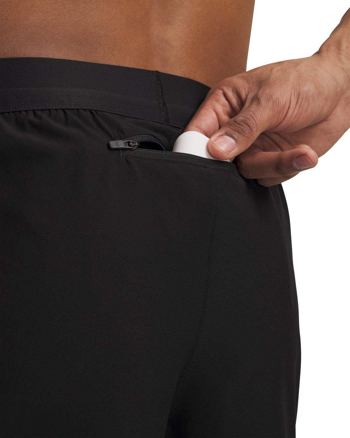 UA Velociti Pro 5in Short - Ultimate Black / Reflective - 008