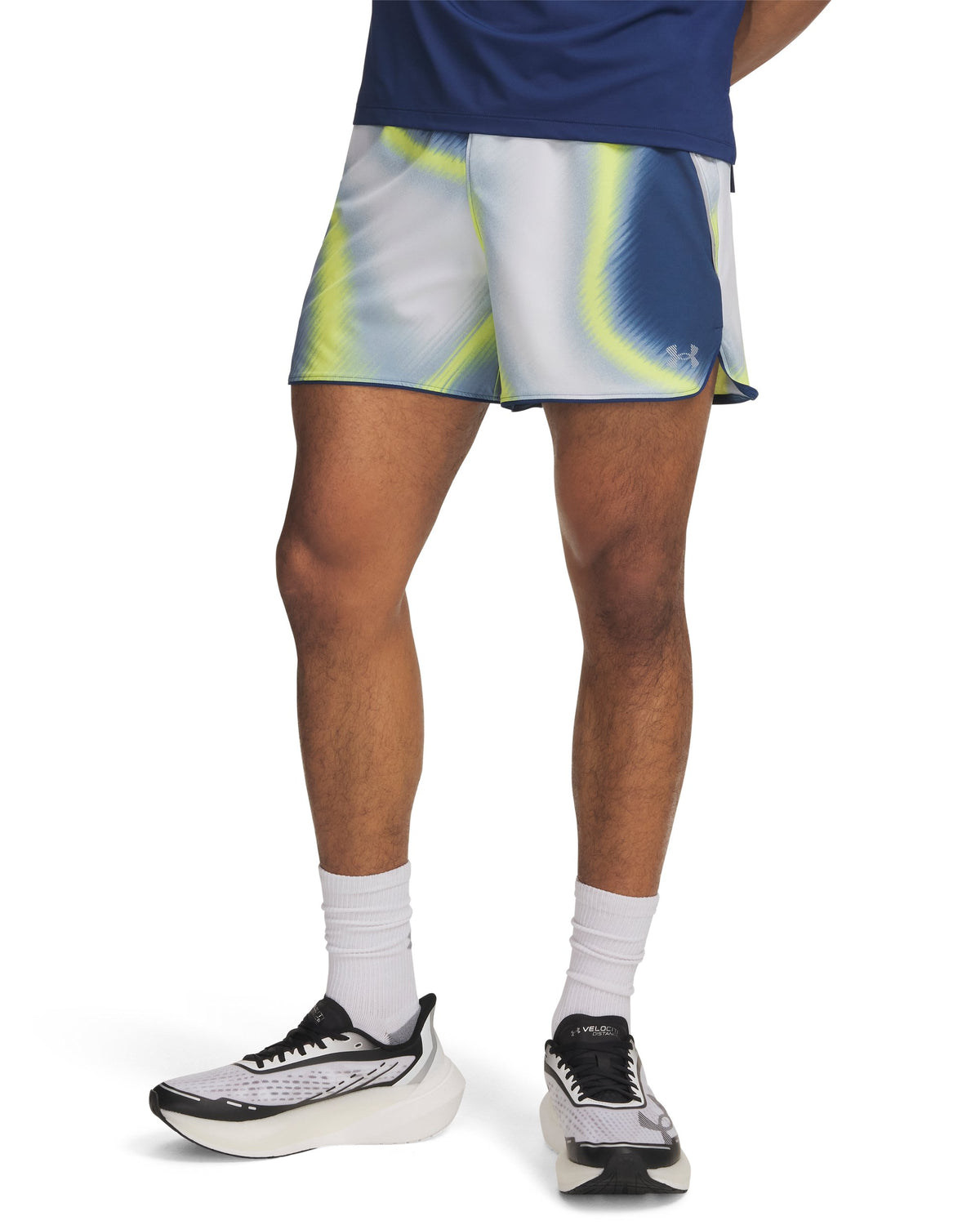 UA Velociti Pro 5in Short - Blue / Reflective - 997
