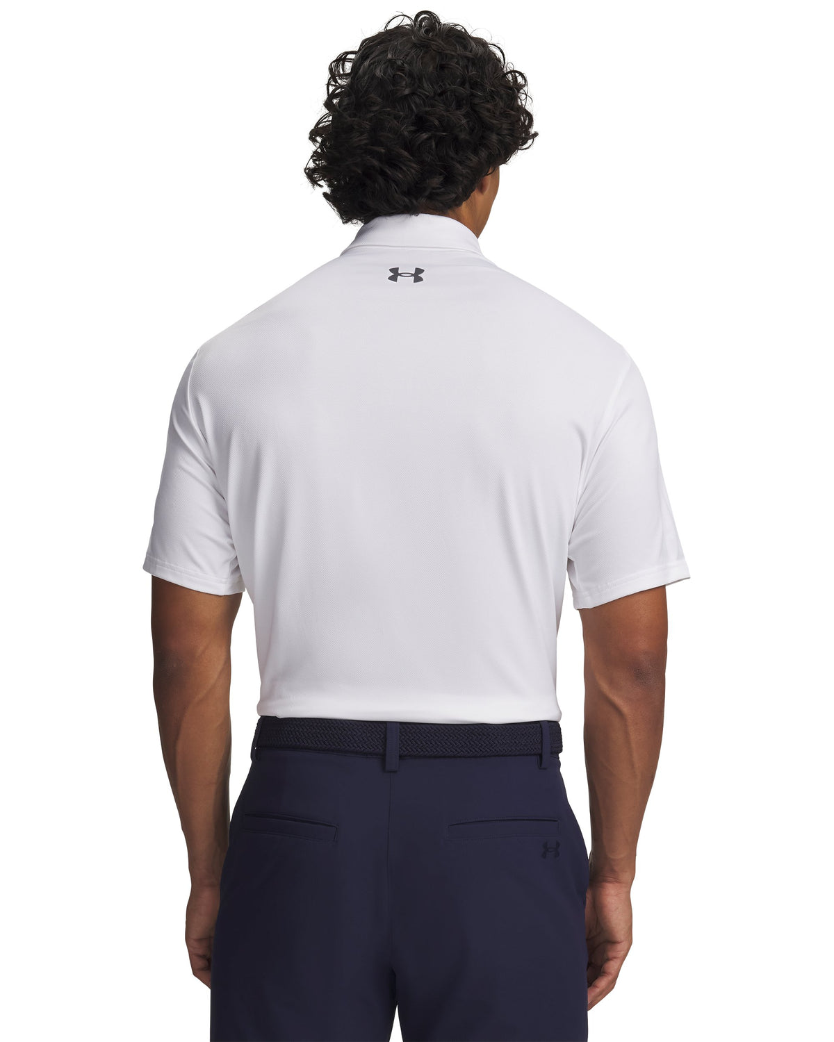 UA Matchplay Polo - White / Pitch Gray - 100