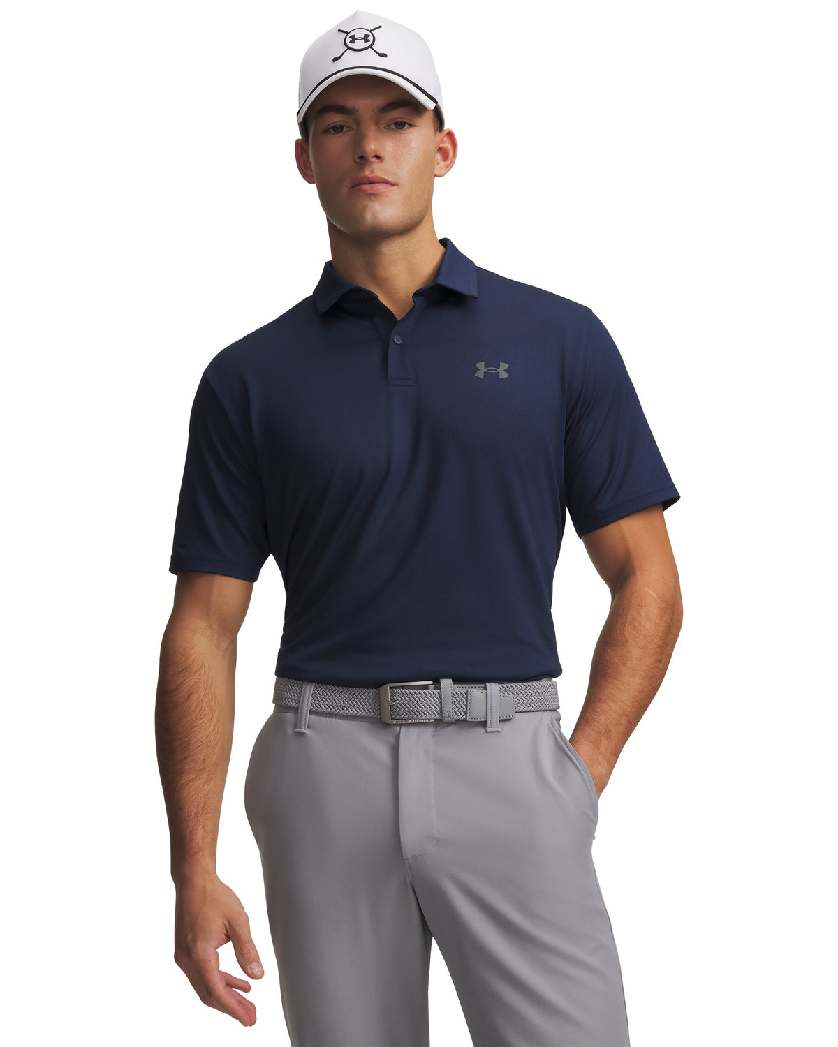 UA Matchplay Polo - Academy / Pitch Gray - 408
