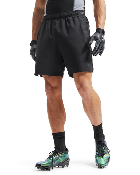 UA Vanish Wven Short 2.0 6in - Black / Castlerock - 001