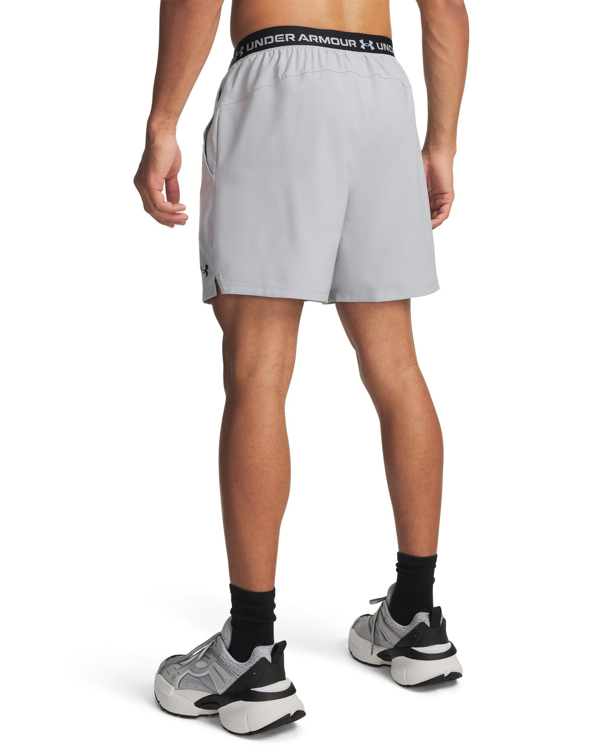 UA Vanish Wven Short 2.0 6in - Mod Gray / Black - 011