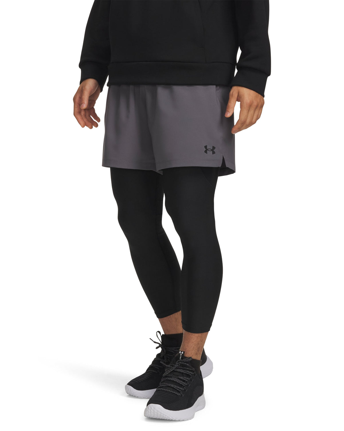 UA Vanish Wven Short 2.0 6in - Castlerock / Black - 025