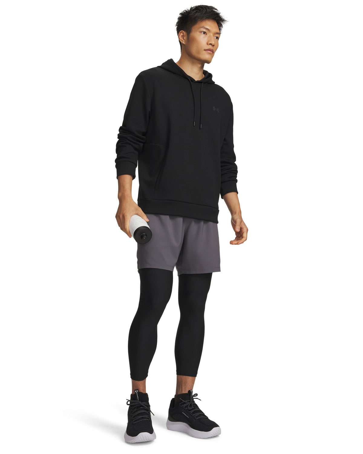 UA Vanish Wven Short 2.0 6in - Castlerock / Black - 025