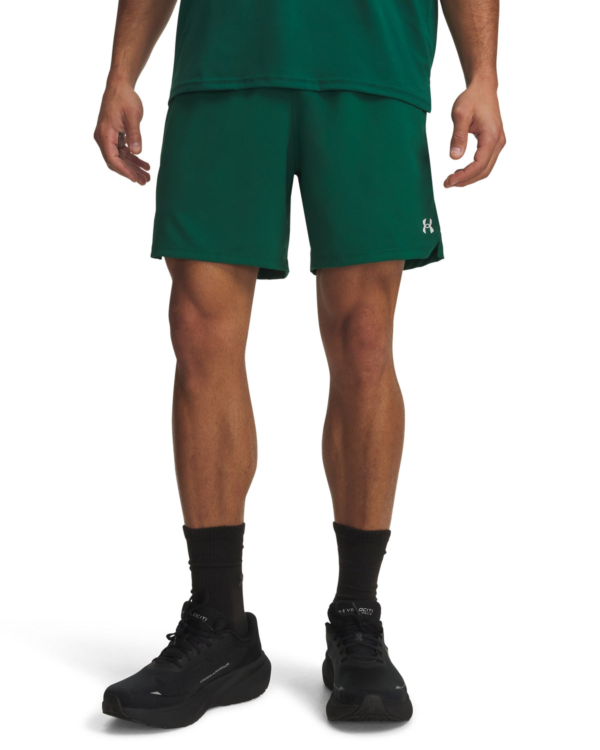 UA Vanish Wven Short 2.0 6in - Green / White - 312