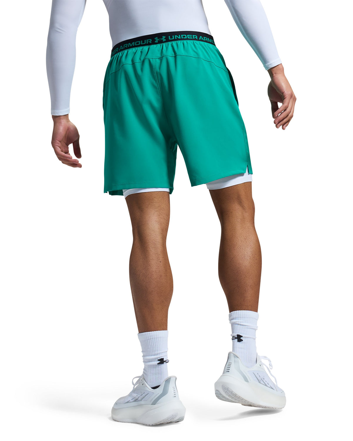 UA Vanish Wven Short 2.0 6in - Green / Black - 993