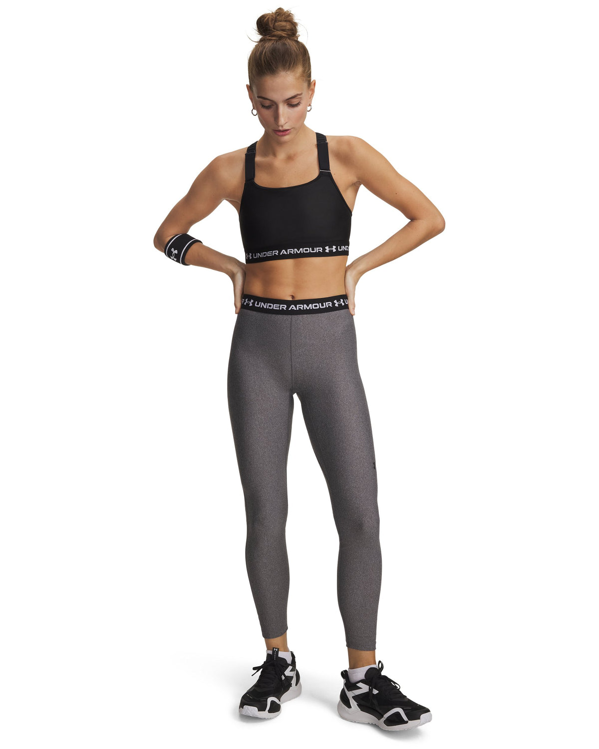 HeatGear Legging - Gray / Black - 019