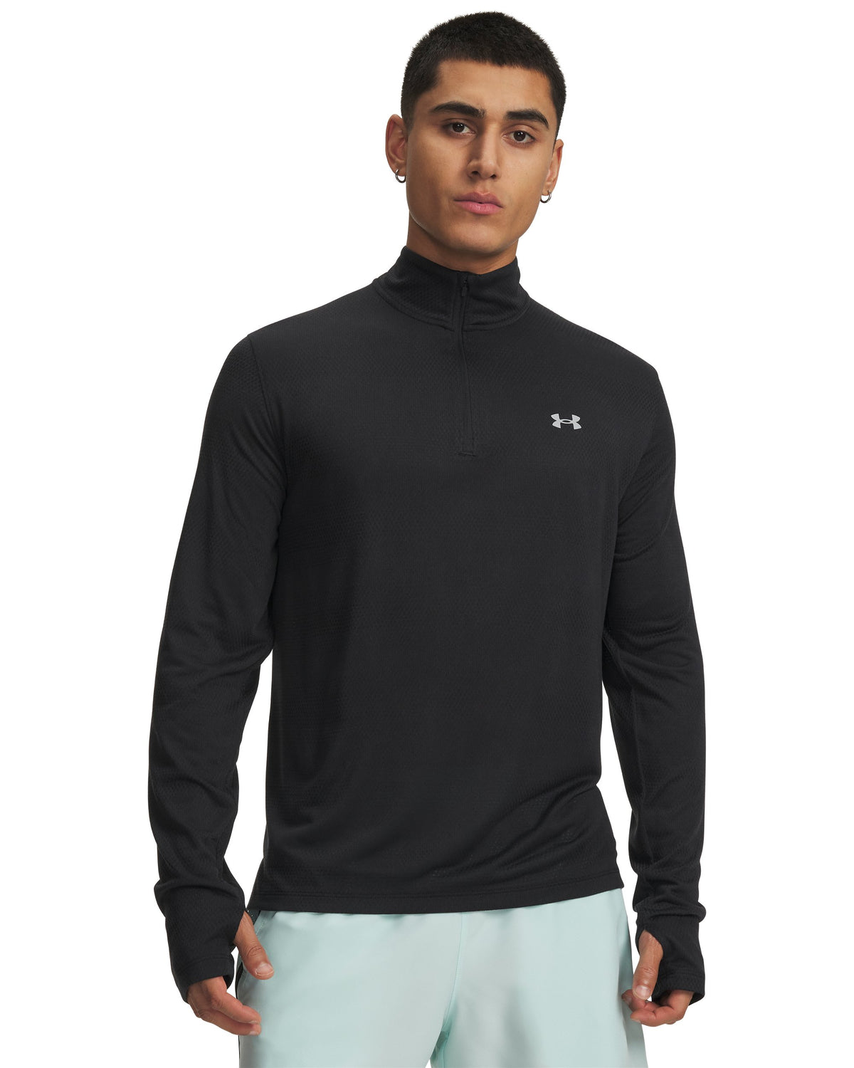 UA Velociti 1/4 Zip - Black / Reflective - 001