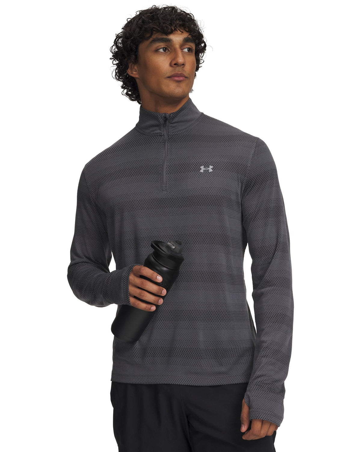 UA Velociti 1/4 Zip - Gray / Reflective - 025