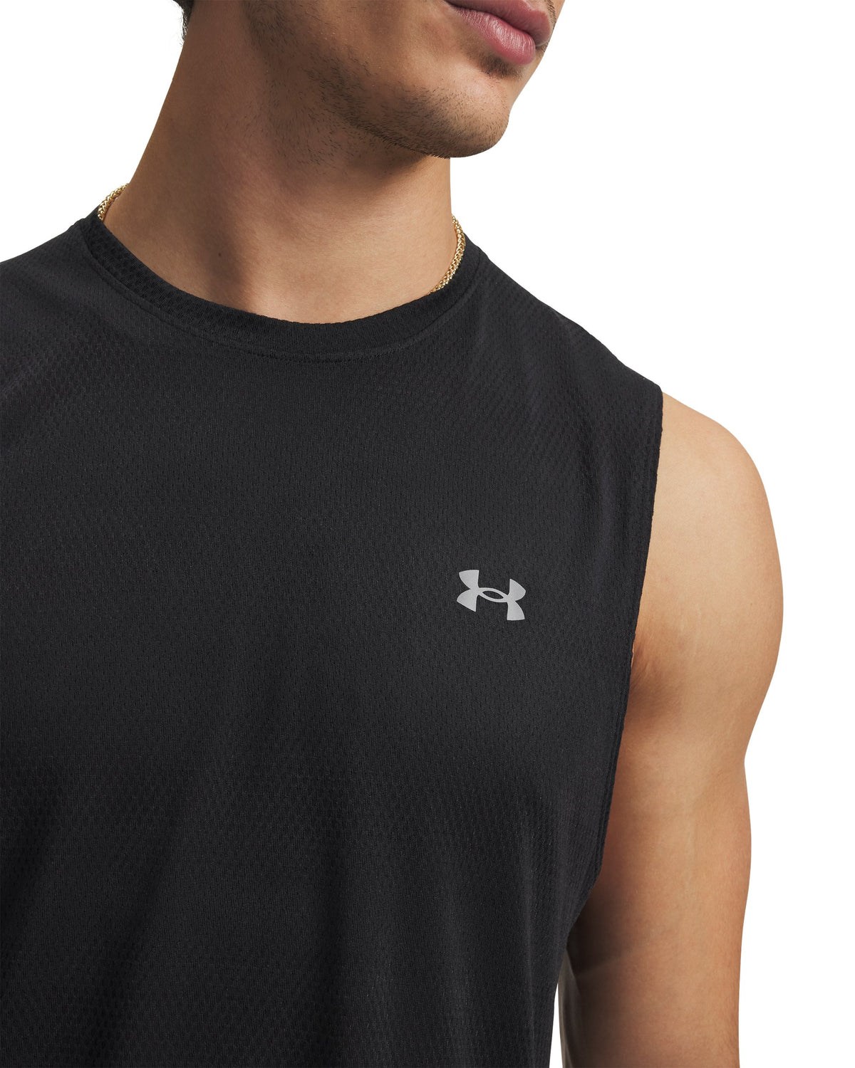 UA Velociti Tank - Black / Reflective - 001
