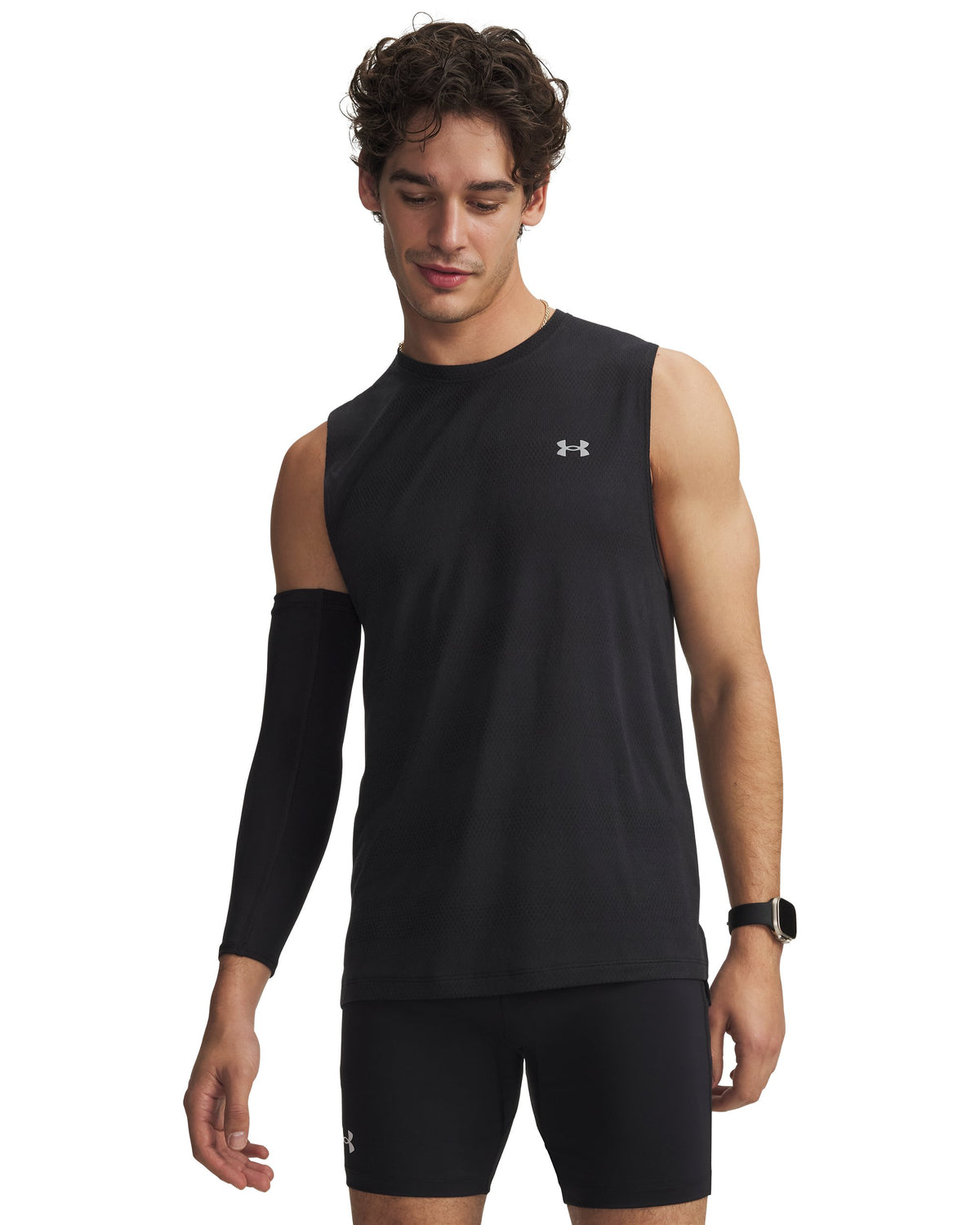 UA Velociti Tank - Black / Reflective - 001