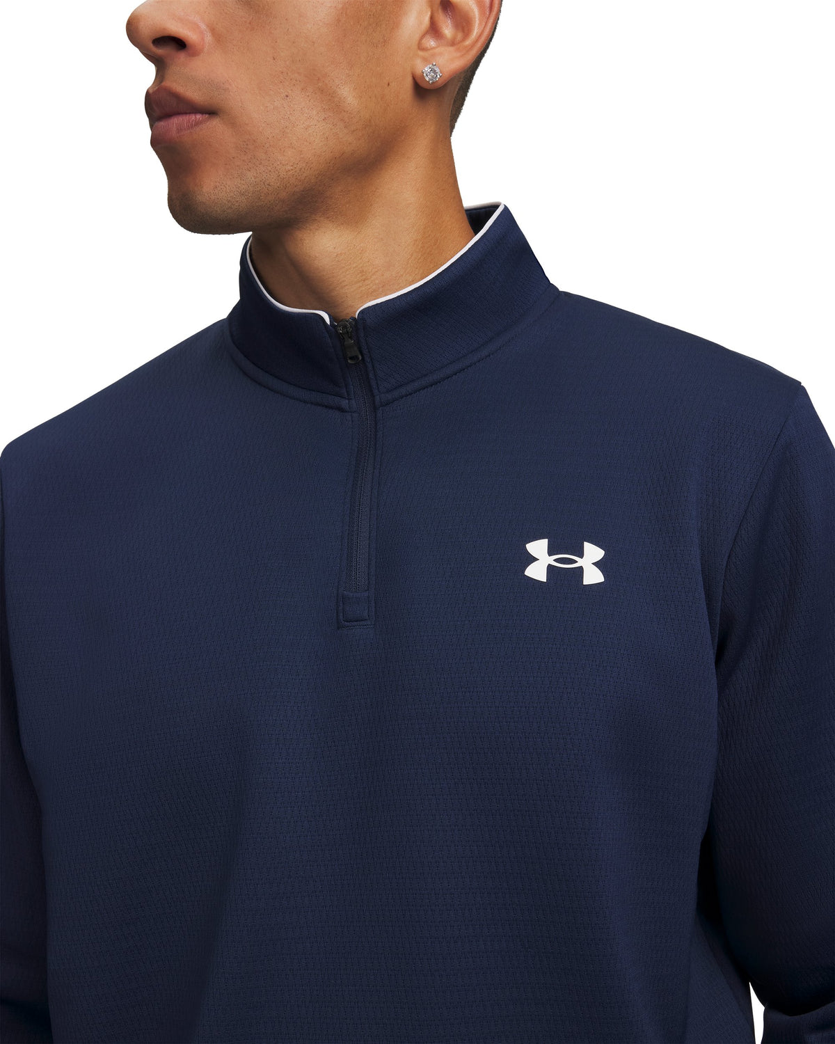 UA Links 1/4 Zip - Blue / White - 408