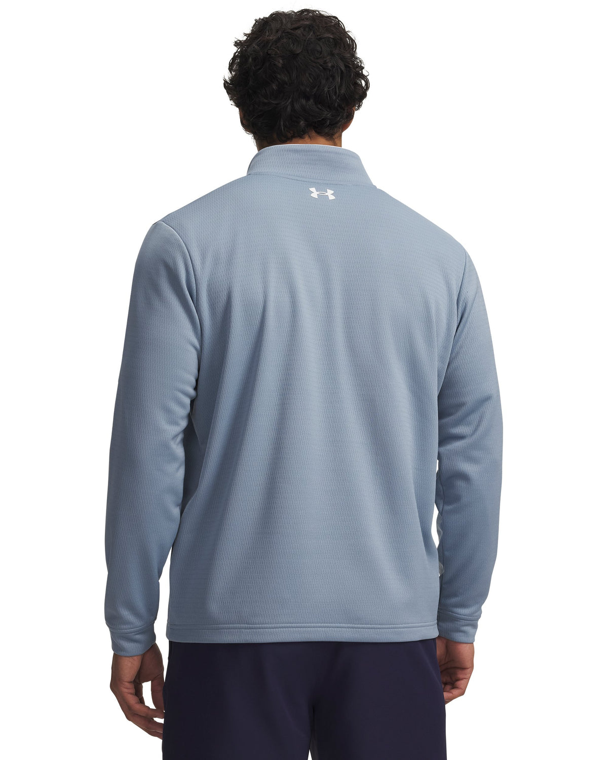 UA Links 1/4 Zip - Blue / White - 448