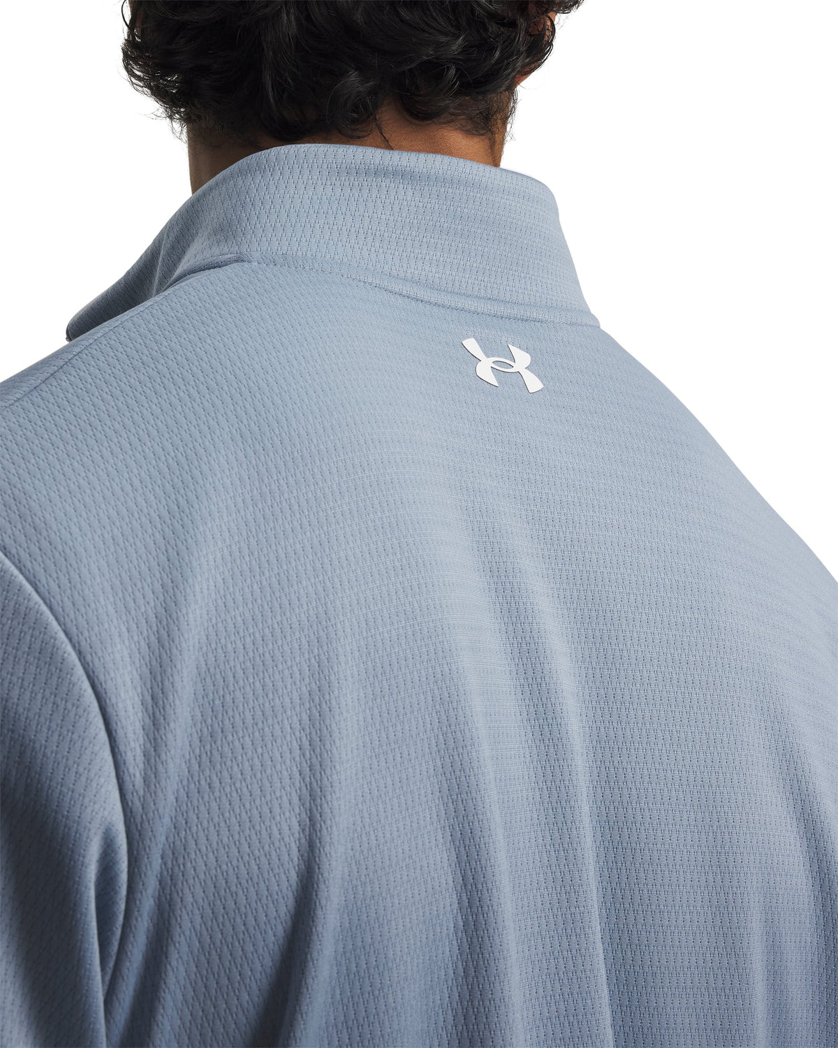 UA Links 1/4 Zip - Blue / White - 448