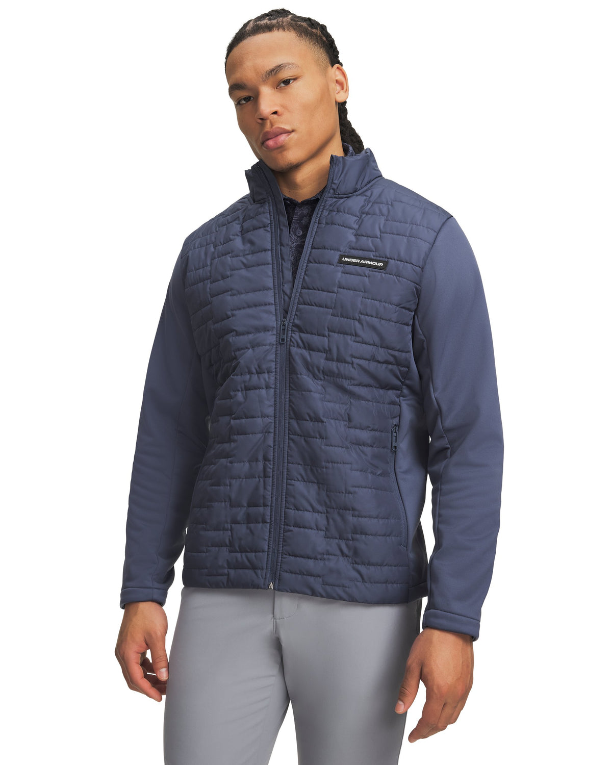 DRIVE PRO INSULATED JACKET - Downpour Gray / Metallic Silver - 044