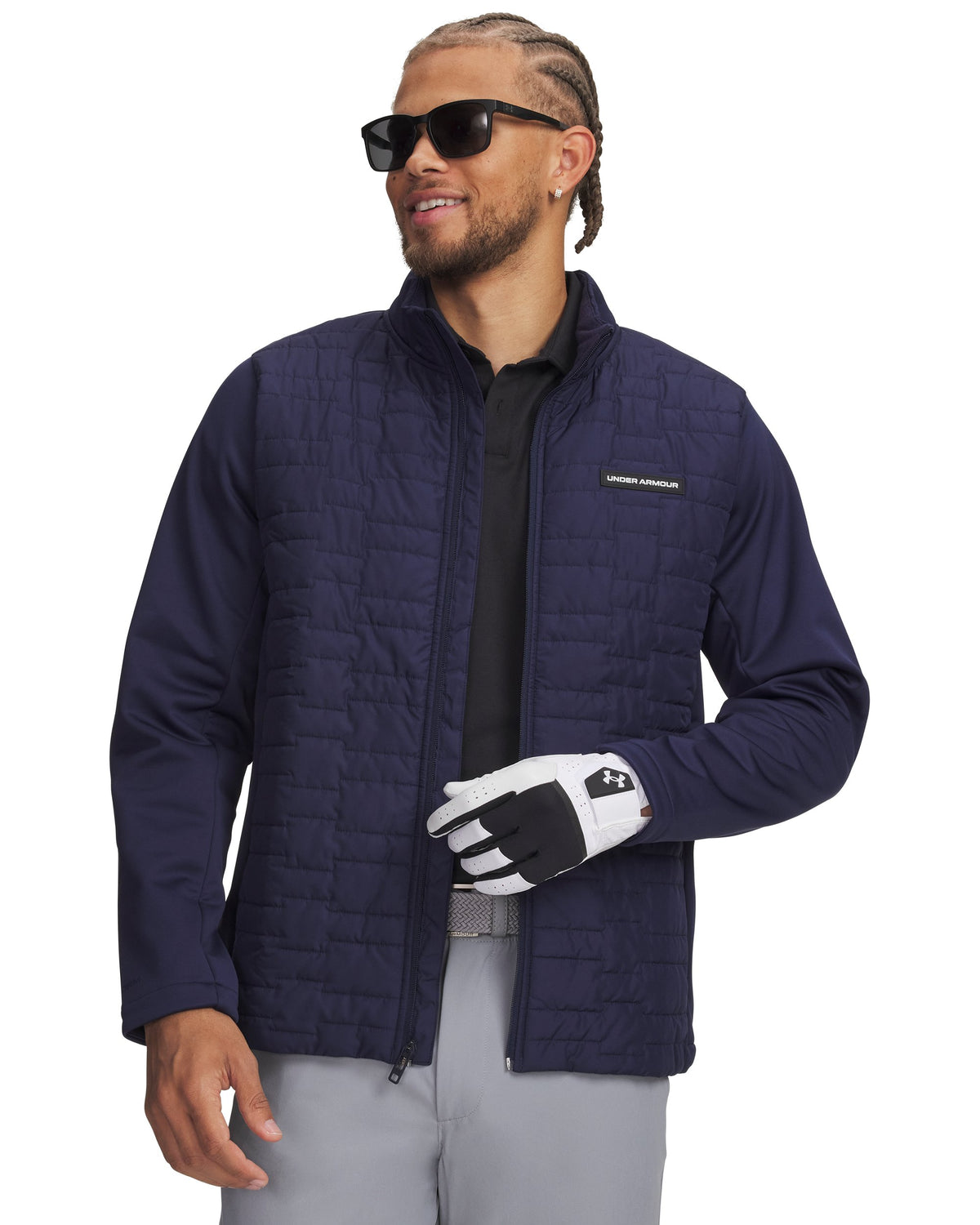 DRIVE PRO INSULATED JACKET - Midnight Navy / Metallic Silver - 410