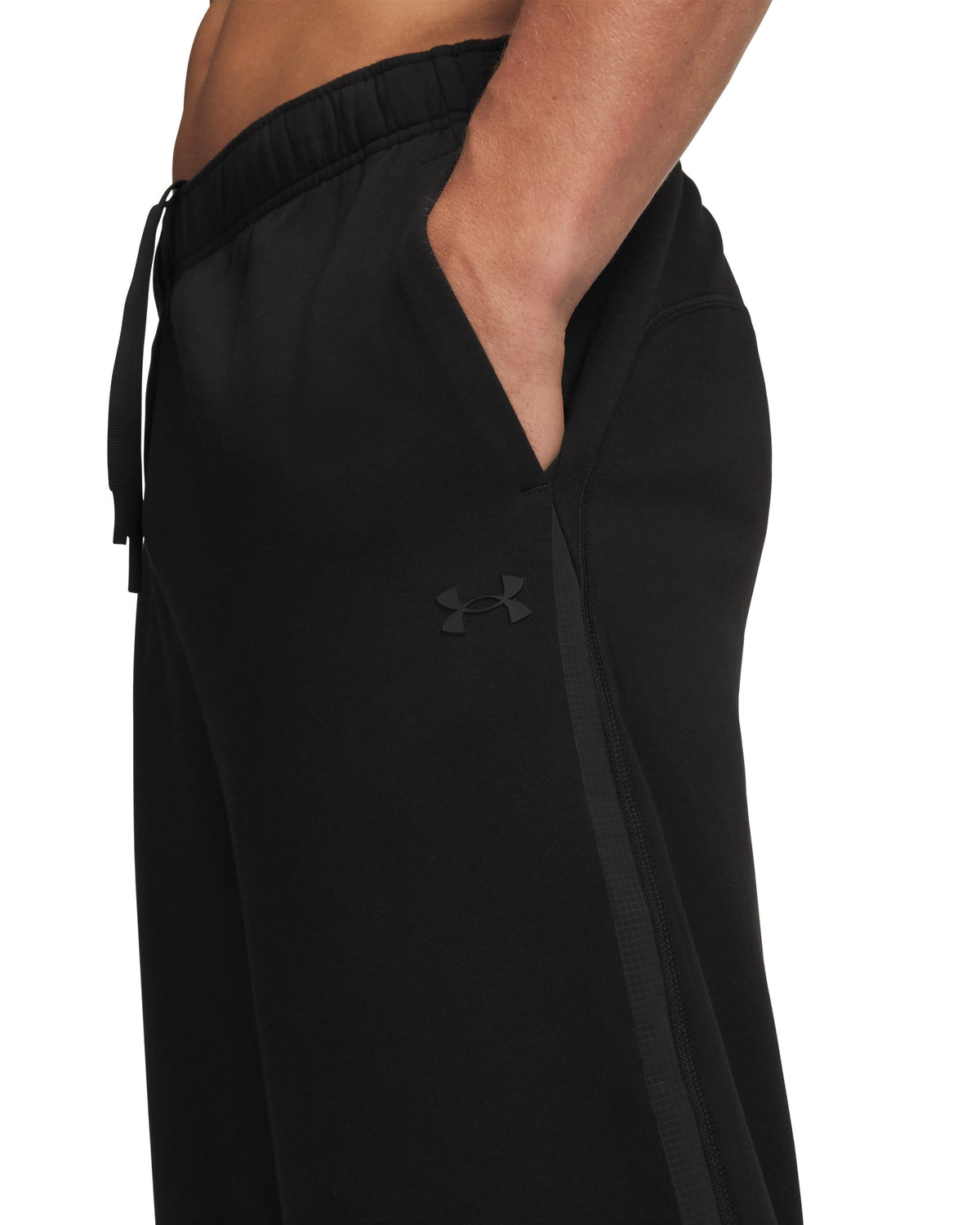 UA Unstoppable Flc Joggers - Black / Black - 008