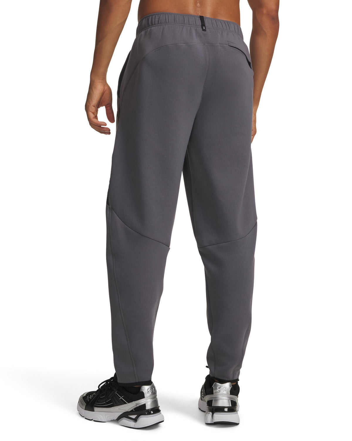 UA Unstoppable Flc Joggers - Gray / Black - 025