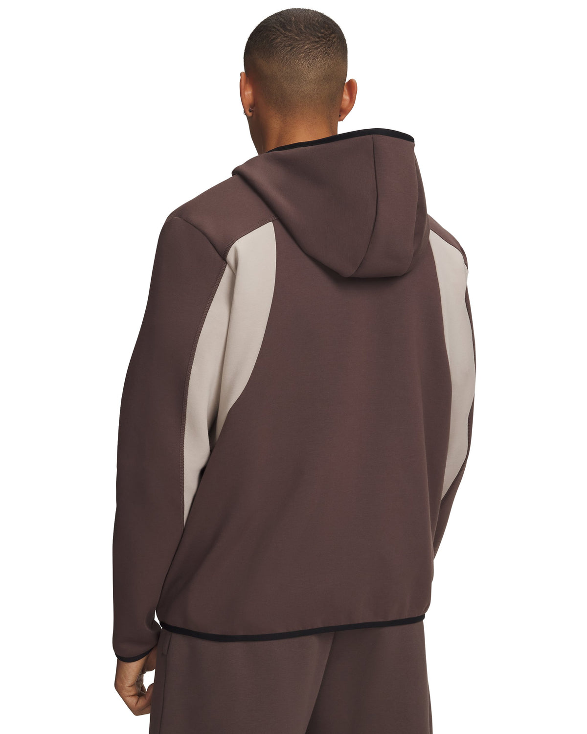 UA Unstoppable Fleece - בז׳ אפרפר / חום אפרפר / שחור