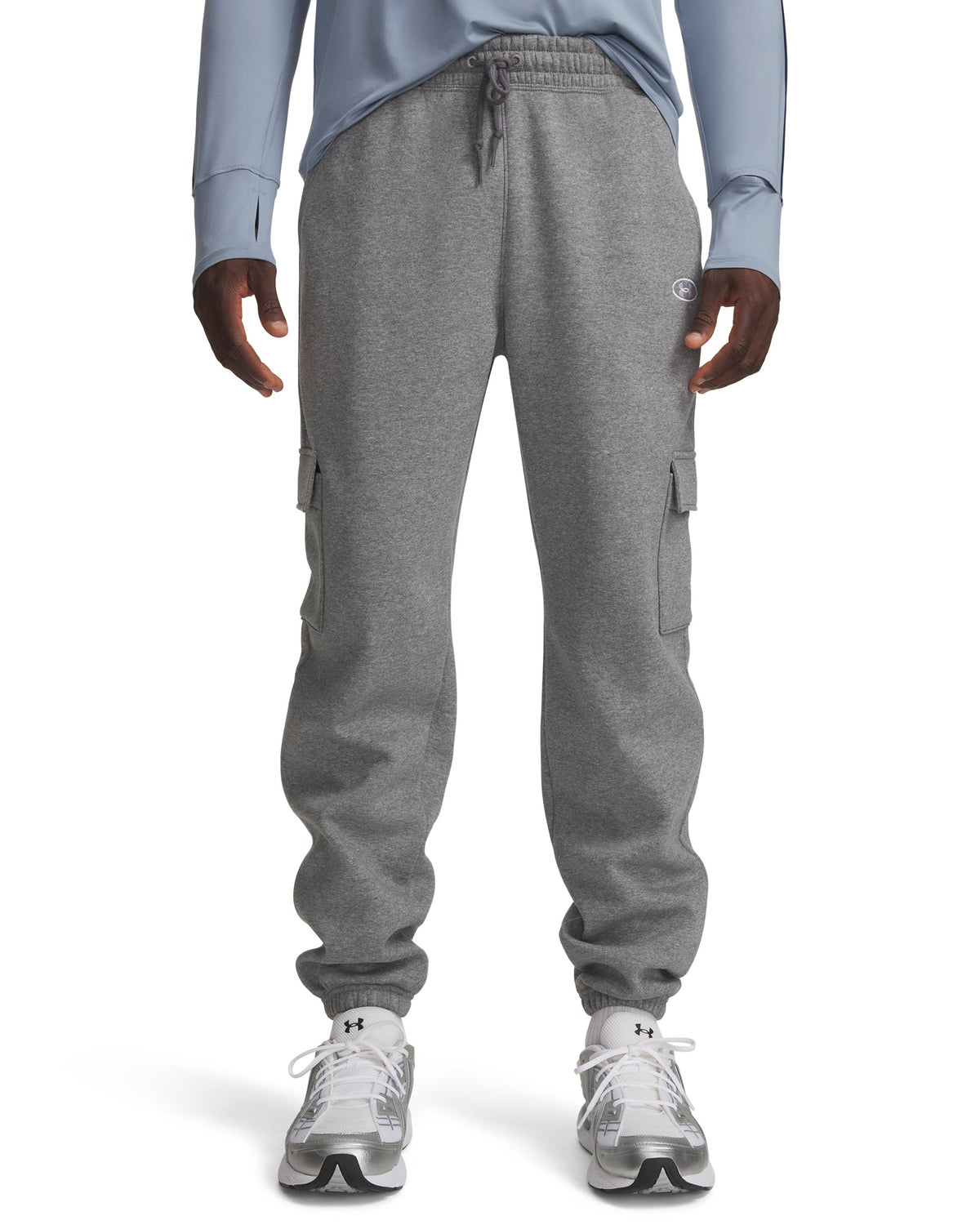 UA Rival Fleece - אפור