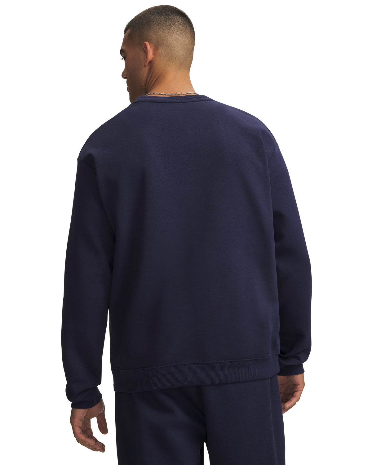 UA RIval Flc Crew - Blue / White - 410