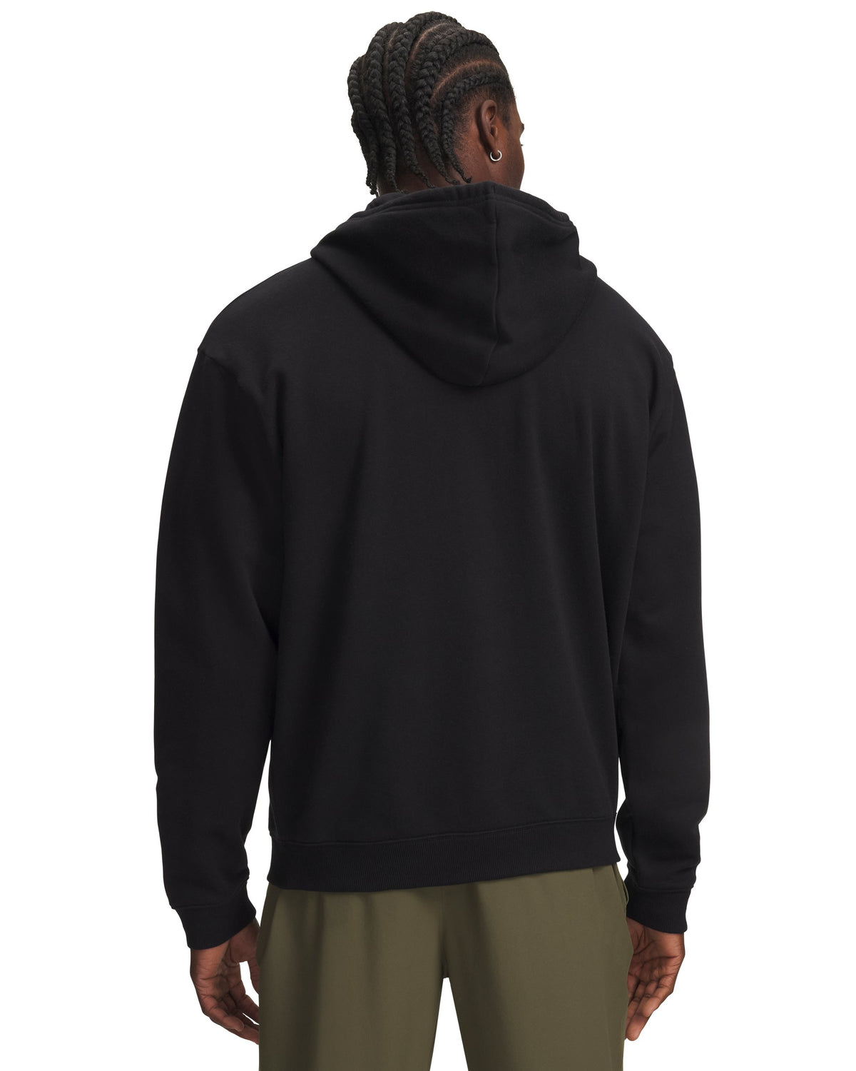 UA Rival Fleece Branded - אפור