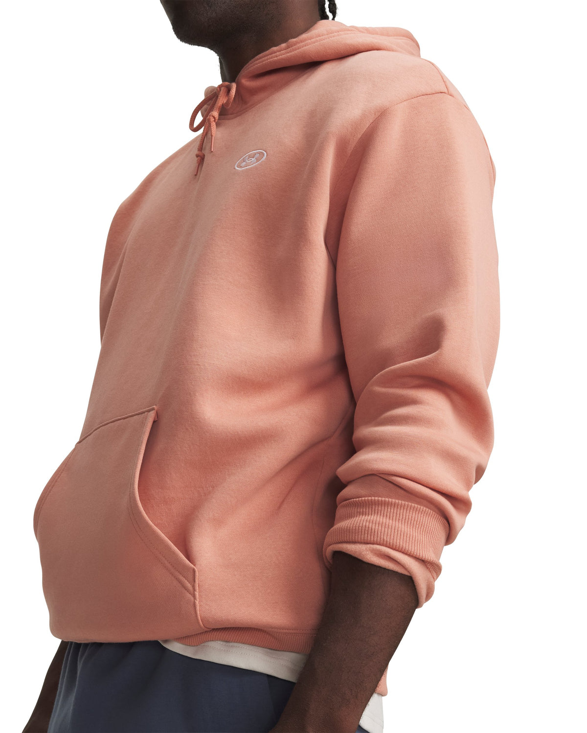 UA Rival Fleece Branded - אפור