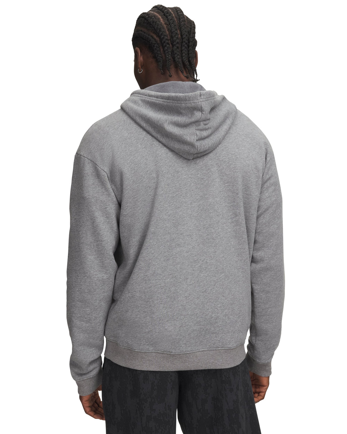 UA Rival Fleece Branded - אפור