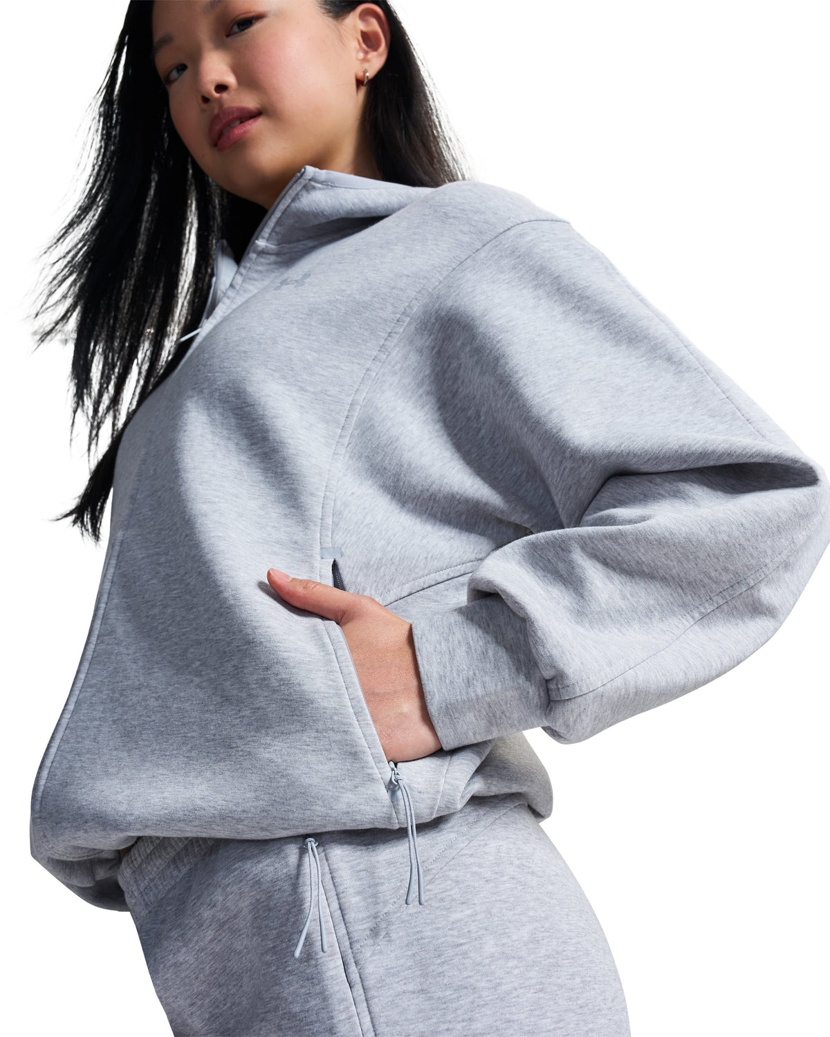 Unstoppable Fleece FZ Jkt - Gray / Mod Gray - 011