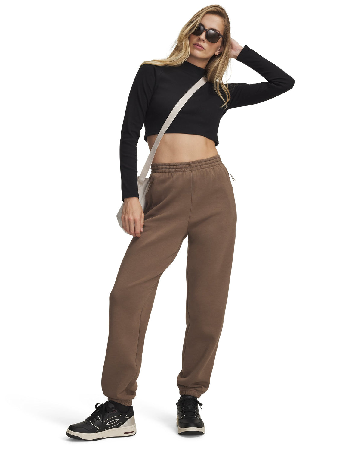 Unstoppable Flc Gym Pant - Brown / Desert Taupe - 219